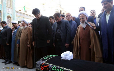 Secretary-General of AhlulBayt (a.s.) World Assembly attends at funeral c ( (29).jpg